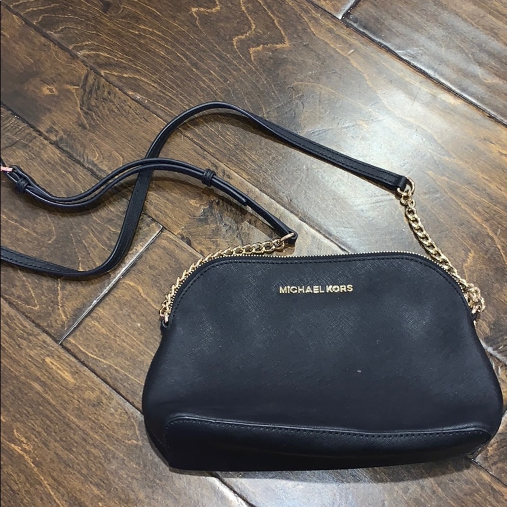 Black cross body bag Michael Kors